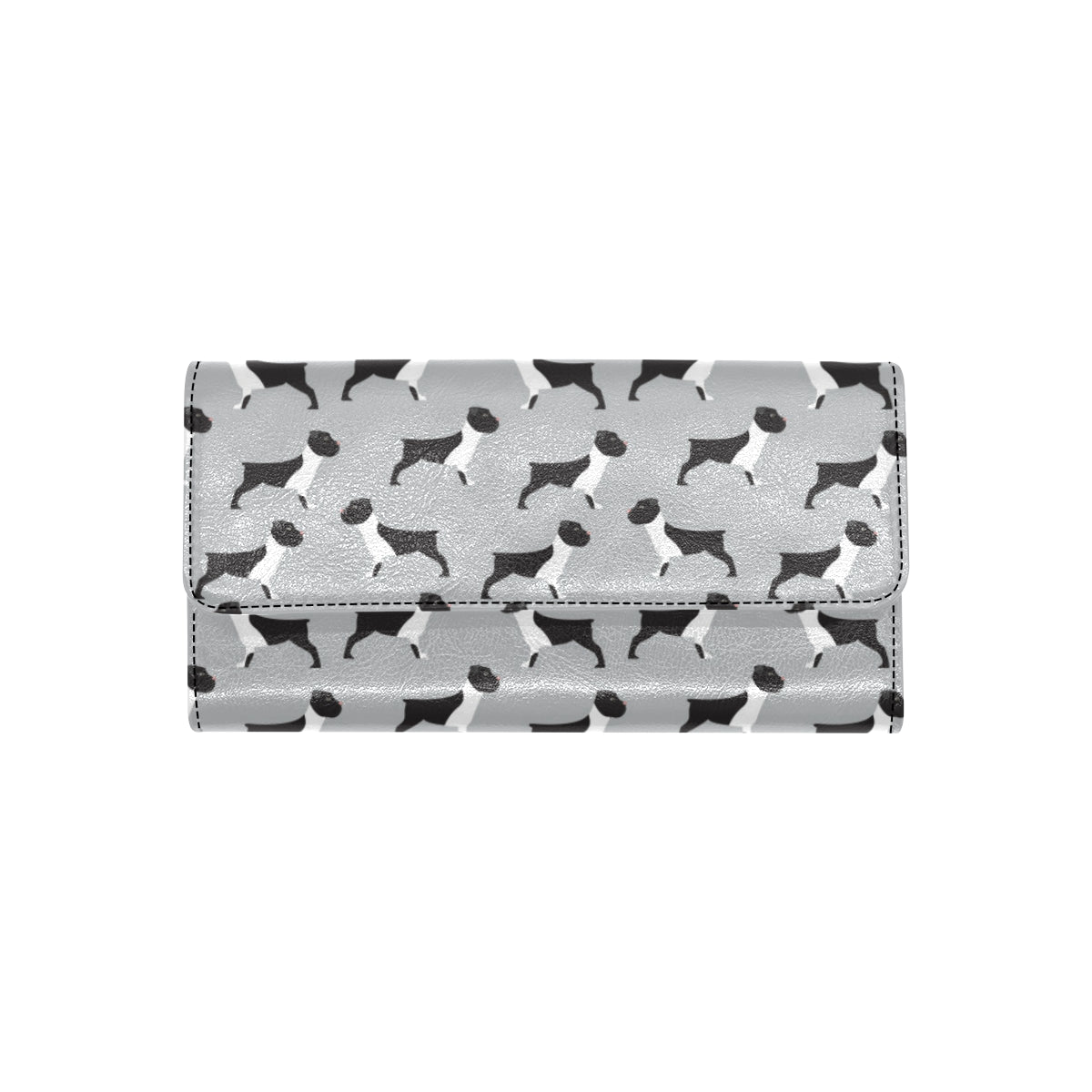 Boxers Pattern Print Design 01 Women's Trifold Wallet