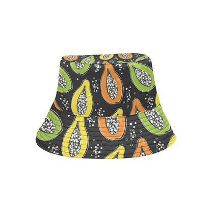 Papaya Pattern Print Design PP05 Unisex Bucket Hat