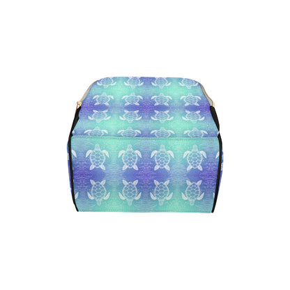 Sea Turtle Draw Diaper Bag Backpack
