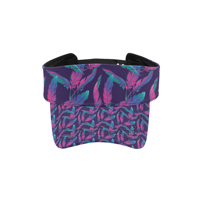 Banana Leaf Pattern Print Design 08 Unisex Sun Visor
