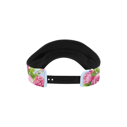 Rose Pink Pattern Print Design RO08 Unisex Sun Visor