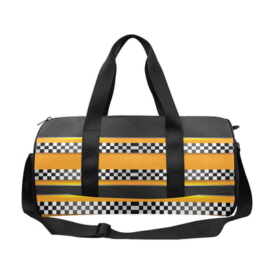 Checkered Pattern Print Design 01 Duffel Bag