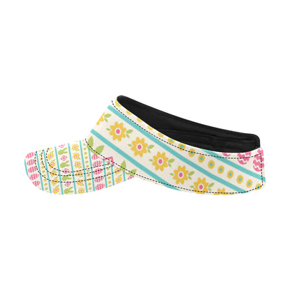 Easter Eggs Pattern Print Design RB016 Unisex Sun Visor