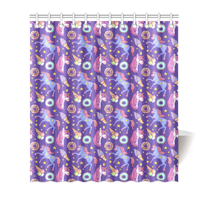 Unicorn Sweety Shower Curtain