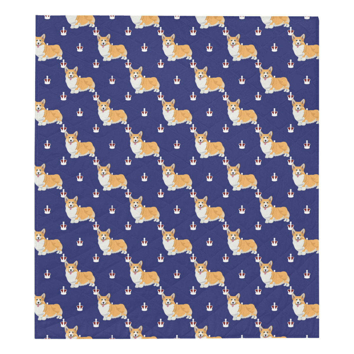 Pembroke Welsh Corgis Pattern Print Design A07 Premium Quilt