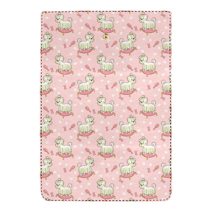Bichons Frise Pattern Print Design 01 Women's Trifold Wallet