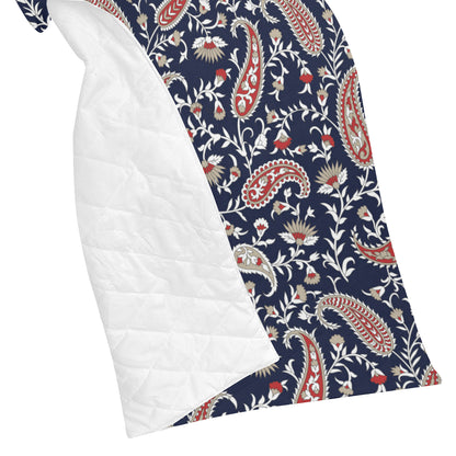 Paisley Pattern Print Design A05 Premium Quilt