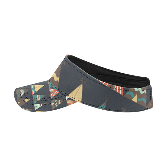 Tribal native american tent Aztec Unisex Sun Visor