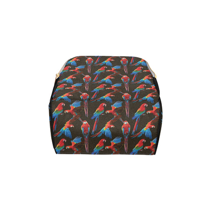 Macaw Pattern Print Design 04 Diaper Bag Backpack