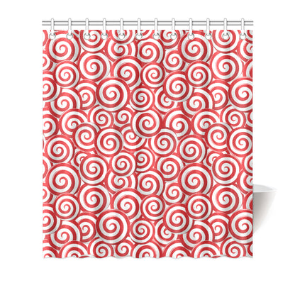 Candy Pattern Print Design 03 Shower Curtain