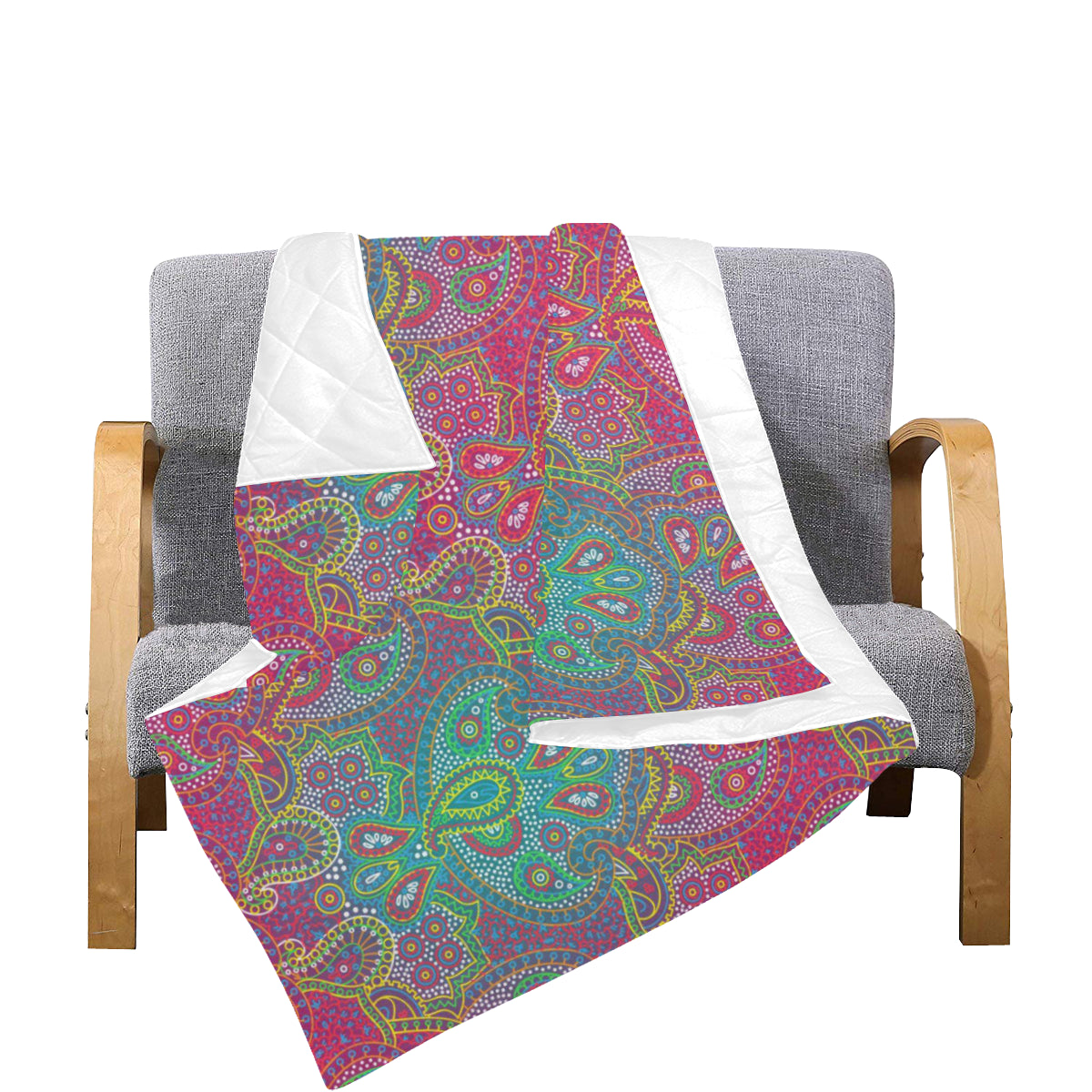 Boho Pattern Print Design 02 Premium Quilt