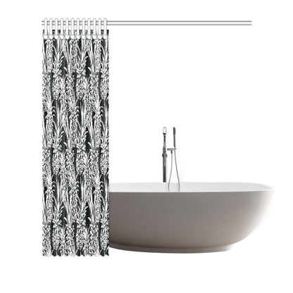 Pineapple Pattern Print Design PP08 Shower Curtain