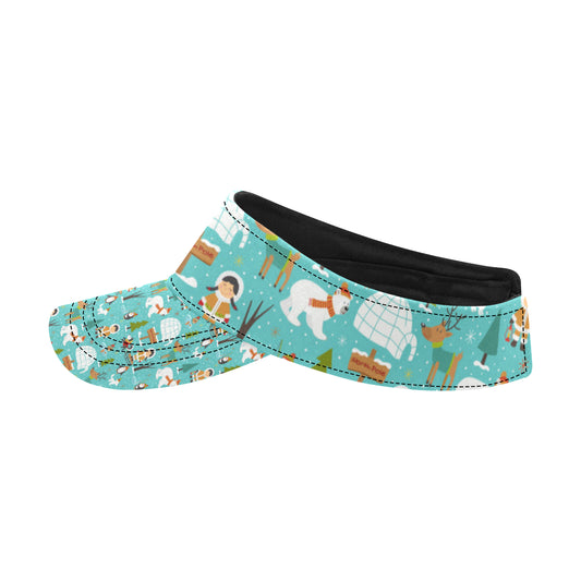 Eskimo Pattern Print Design 01 Unisex Sun Visor