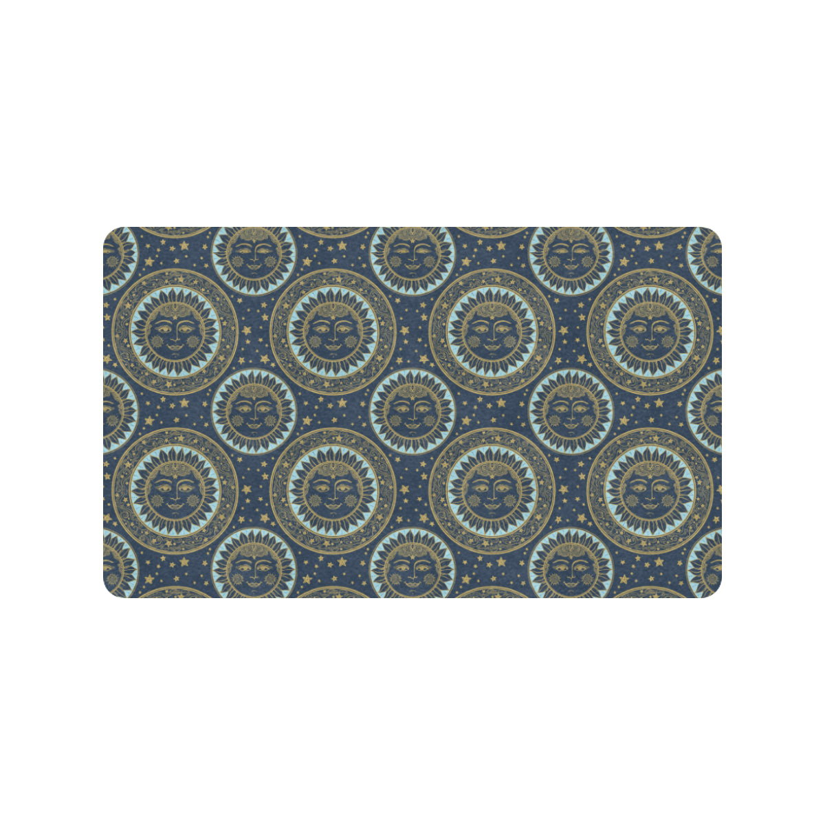Boho Sun Dream Rubber Doormat