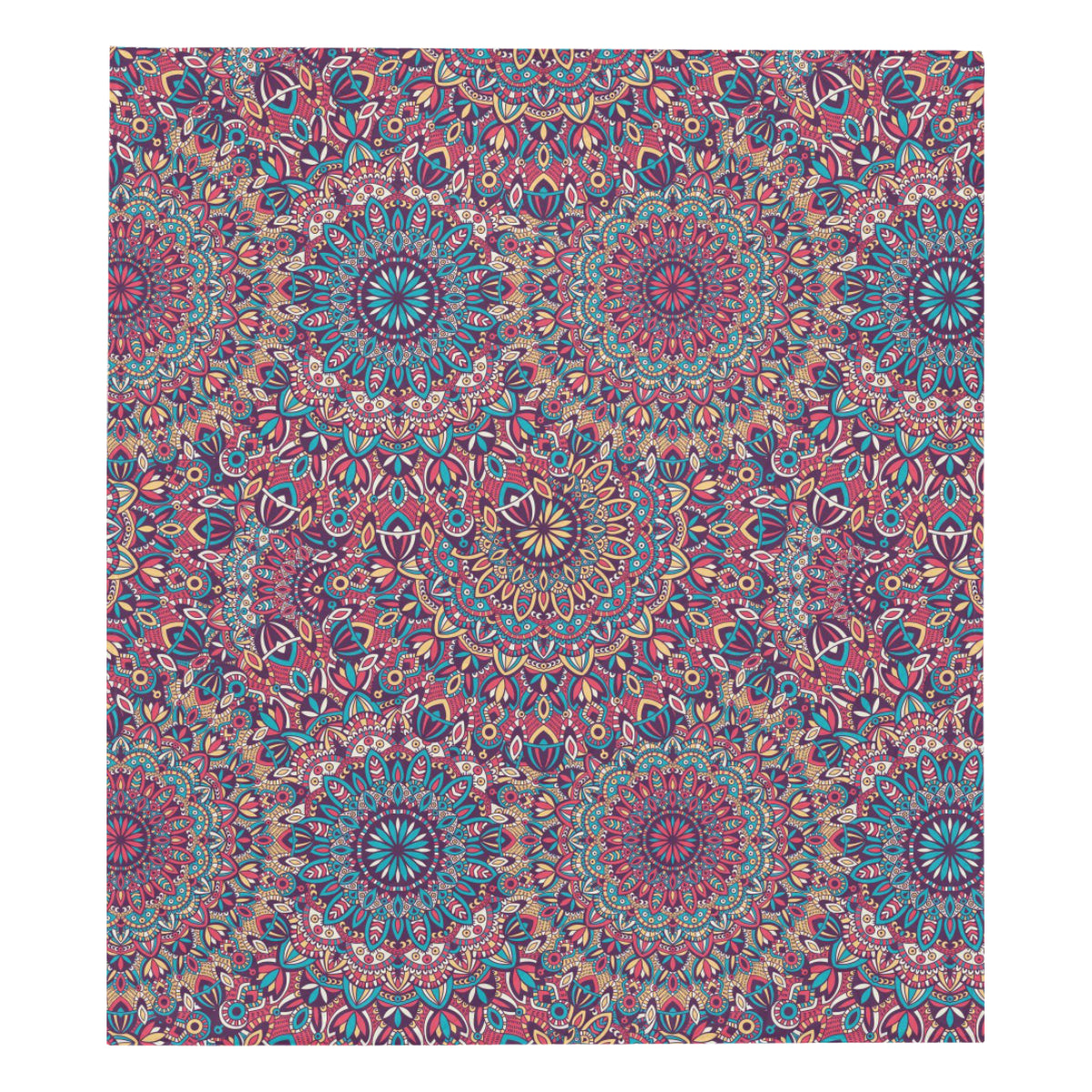 Boho Pattern Print Design 05 Premium Quilt
