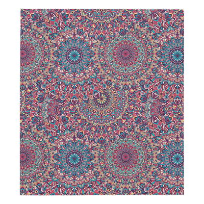 Boho Pattern Print Design 05 Premium Quilt