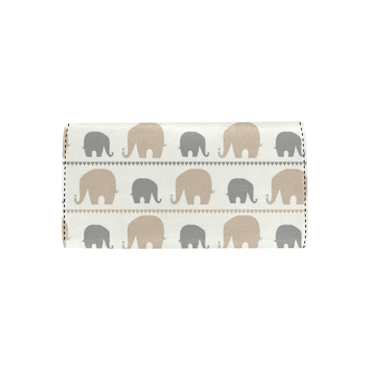 Elephant Cute Women's Trifold Wallet