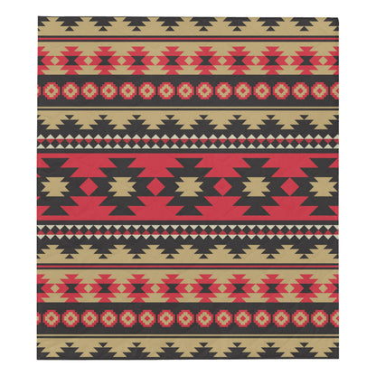 Navajo Pattern Print Design A04 Premium Quilt