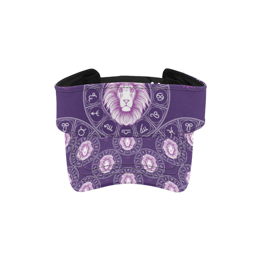 Leo Pattern Print Design 04 Unisex Sun Visor