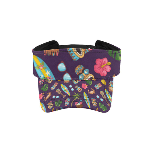 Hawaiian Themed Pattern Print Design H024 Unisex Sun Visor