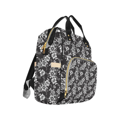 Gerberas Pattern Print Design GB02 Diaper Bag Backpack