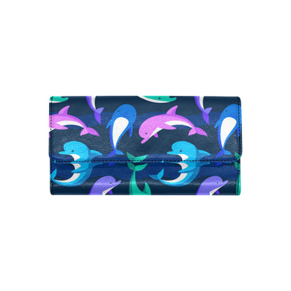 Dolphin Baby Women's Trifold Wallet