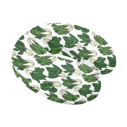 Bok Choy Pattern Print Design 02 U-Shaped Travel Neck Pillow