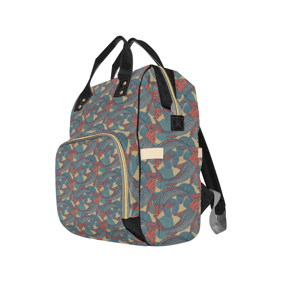 Pisces Pattern Print Design A01 Diaper Bag Backpack