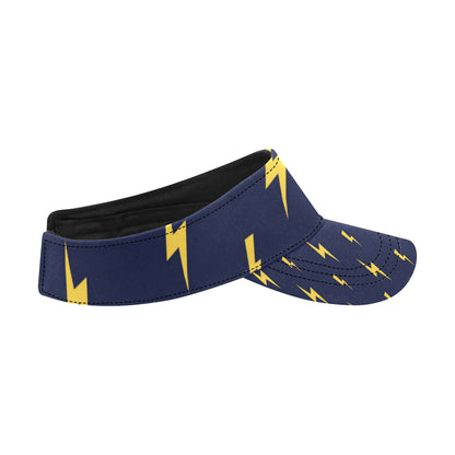 Lightning Thunder Pattern Print Design 03 Unisex Sun Visor