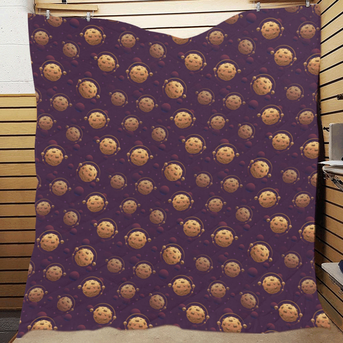 Cookie Pattern Print Design 03 Premium Quilt