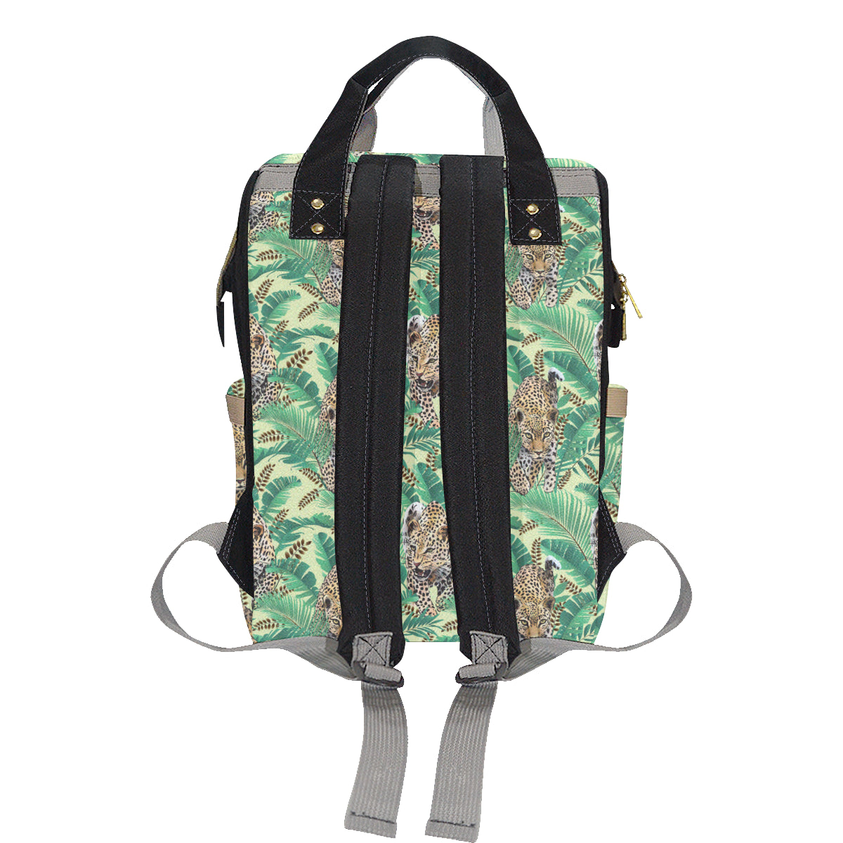 Leopard Pattern Print Design 03 Diaper Bag Backpack