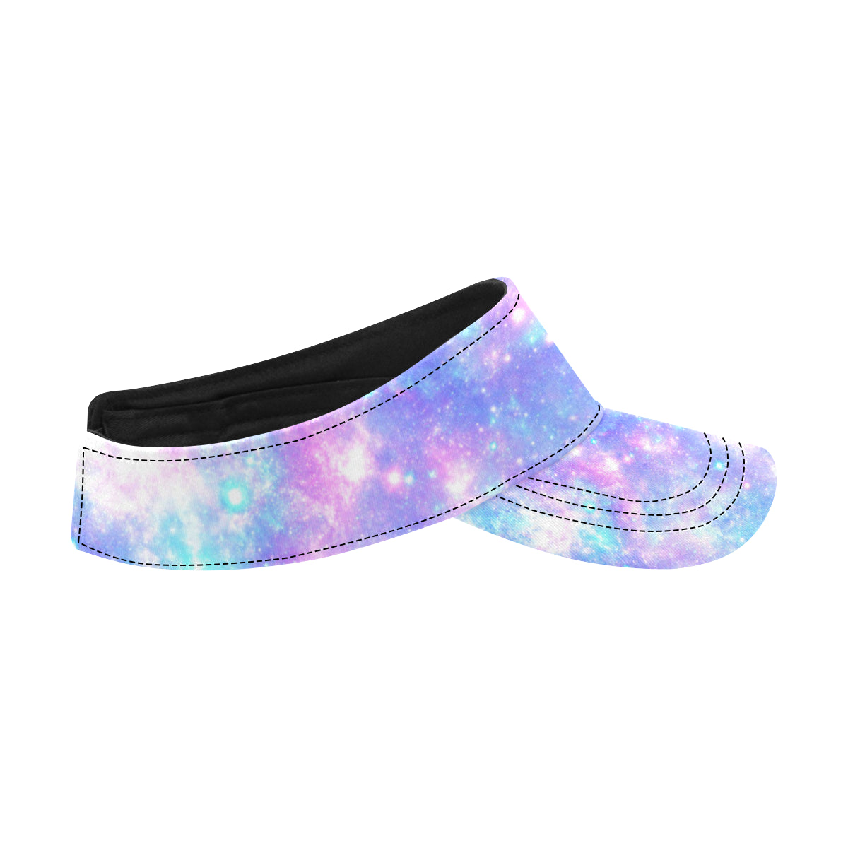 Galaxy Stardust Pastel Color Print Unisex Sun Visor