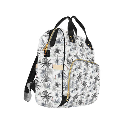 Pacific island Pattern Print Design A04 Diaper Bag Backpack