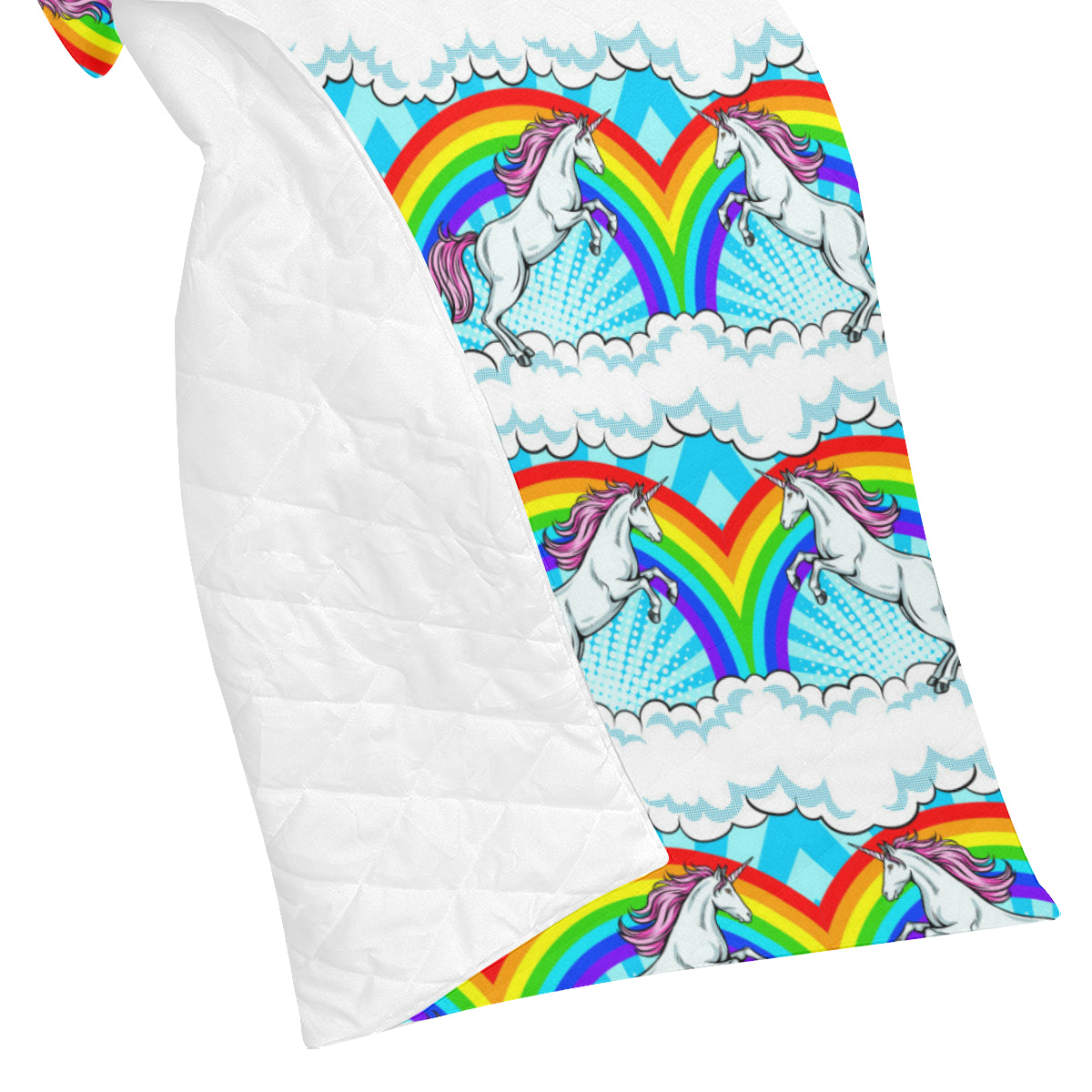 Unicorn Rainbow Premium Quilt