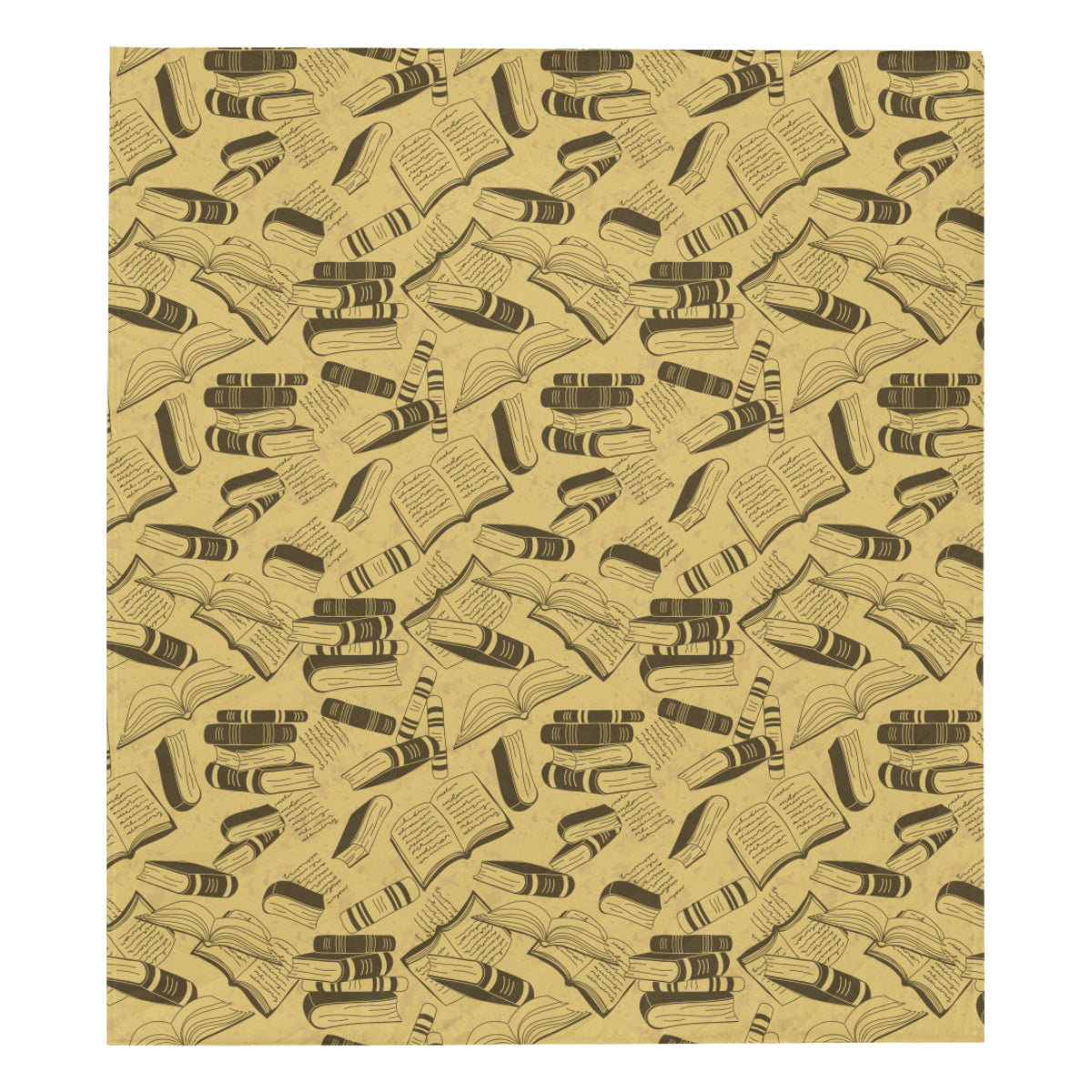 Book Pattern Print Design 02 Premium Quilt