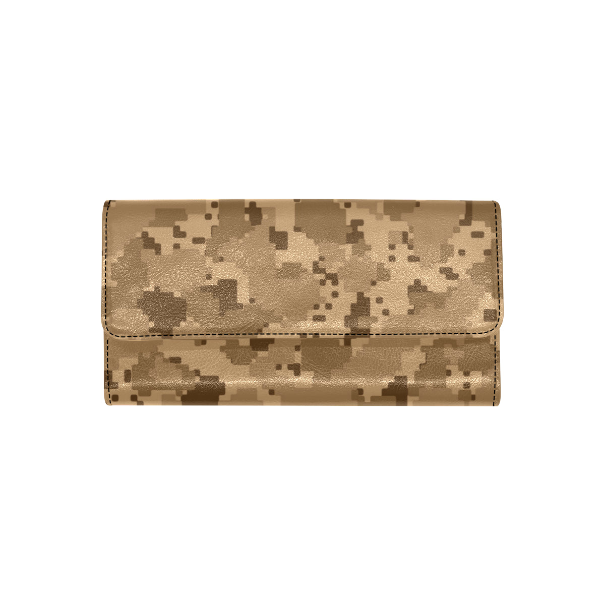 ACU Desert Digital Pattern Print Design 01 Women's Trifold Wallet