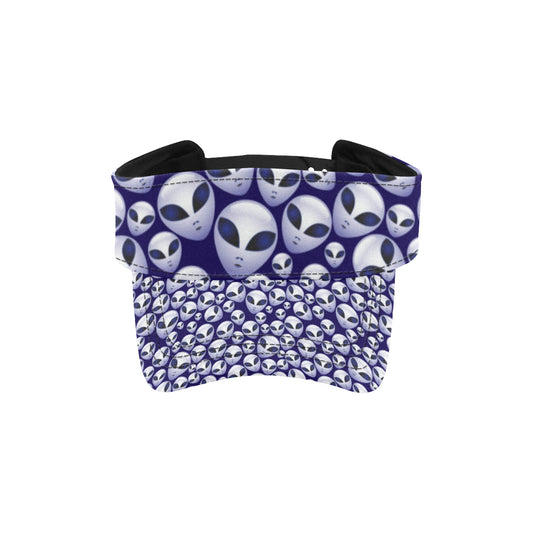 Alien Head Extraterrestrial Unisex Sun Visor