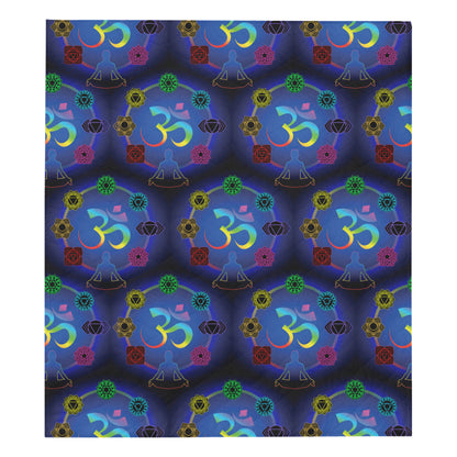 Chakra Zen Yoga OM Premium Quilt