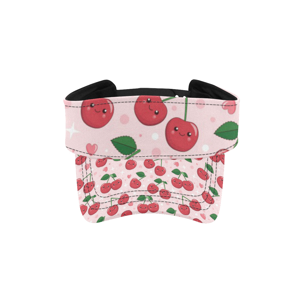 Cherry Pattern Print Design CH02 Unisex Sun Visor