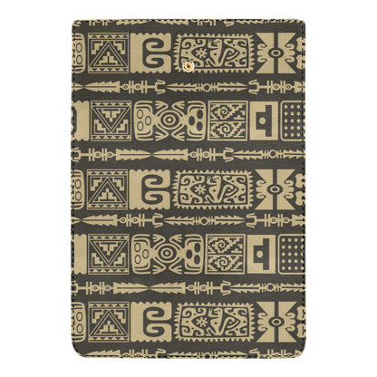 Mayan Pattern Print Design 03 Women's Trifold Wallet