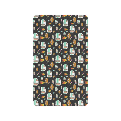 Camper marshmallow Camping Design Print Rubber Doormat