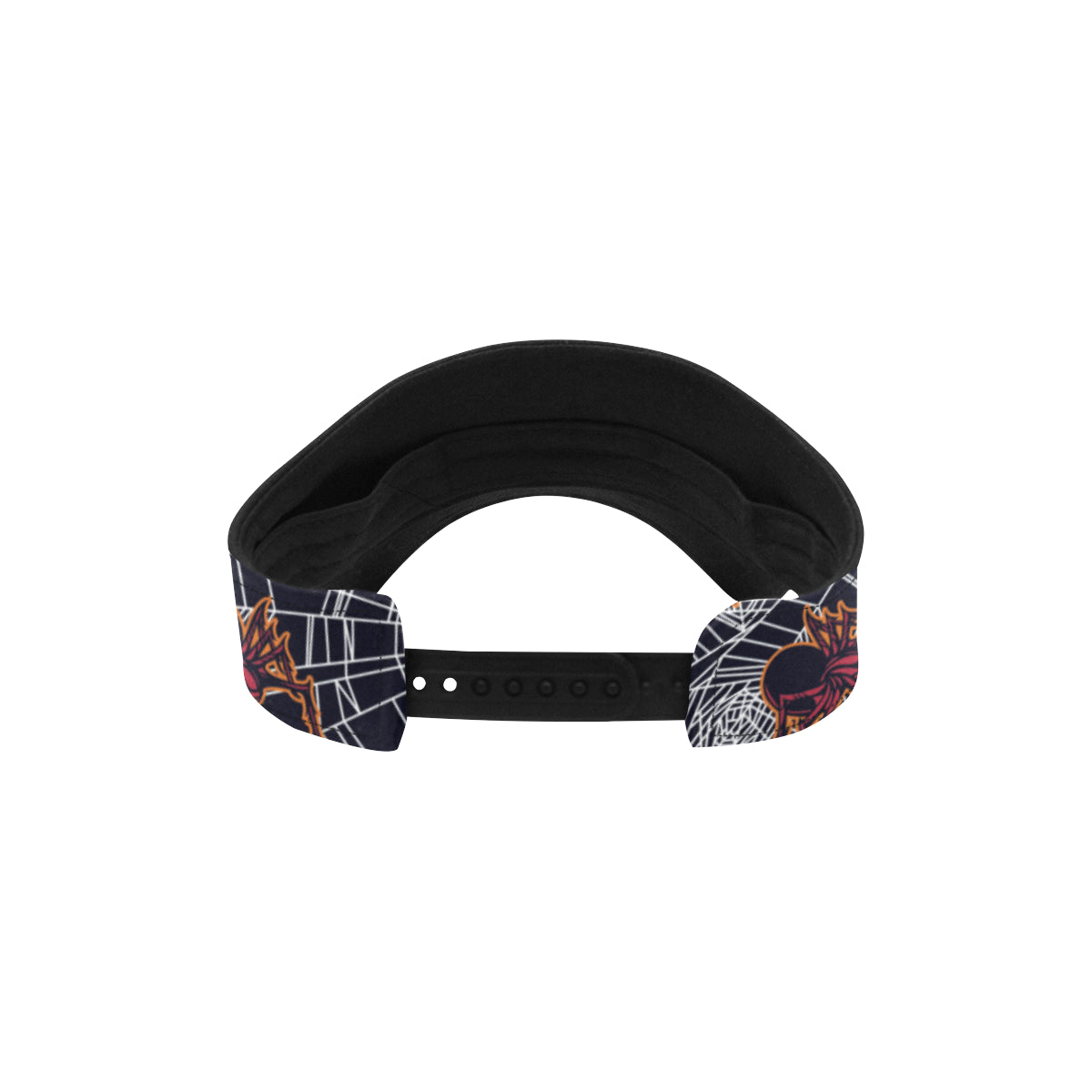 Tarantula Spiderwebs Pattern Print Design 01 Unisex Sun Visor