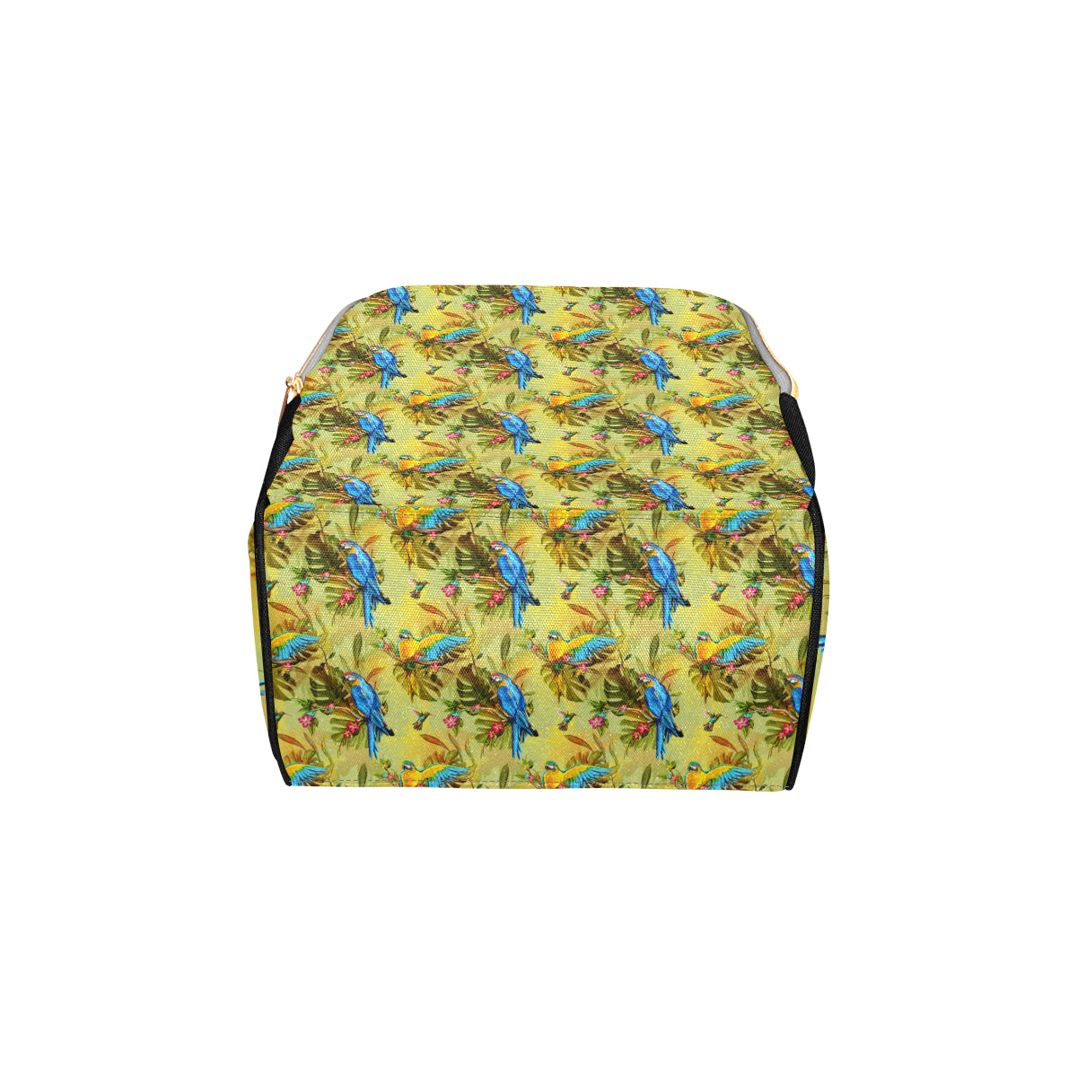 Parrot Pattern Print Design A02 Diaper Bag Backpack