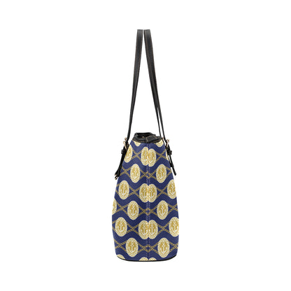 Anchor Luxury Pattern Leather Tote Bag