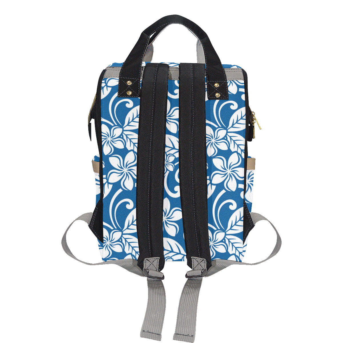 Plumeria Pattern Print Design PM013 Diaper Bag Backpack