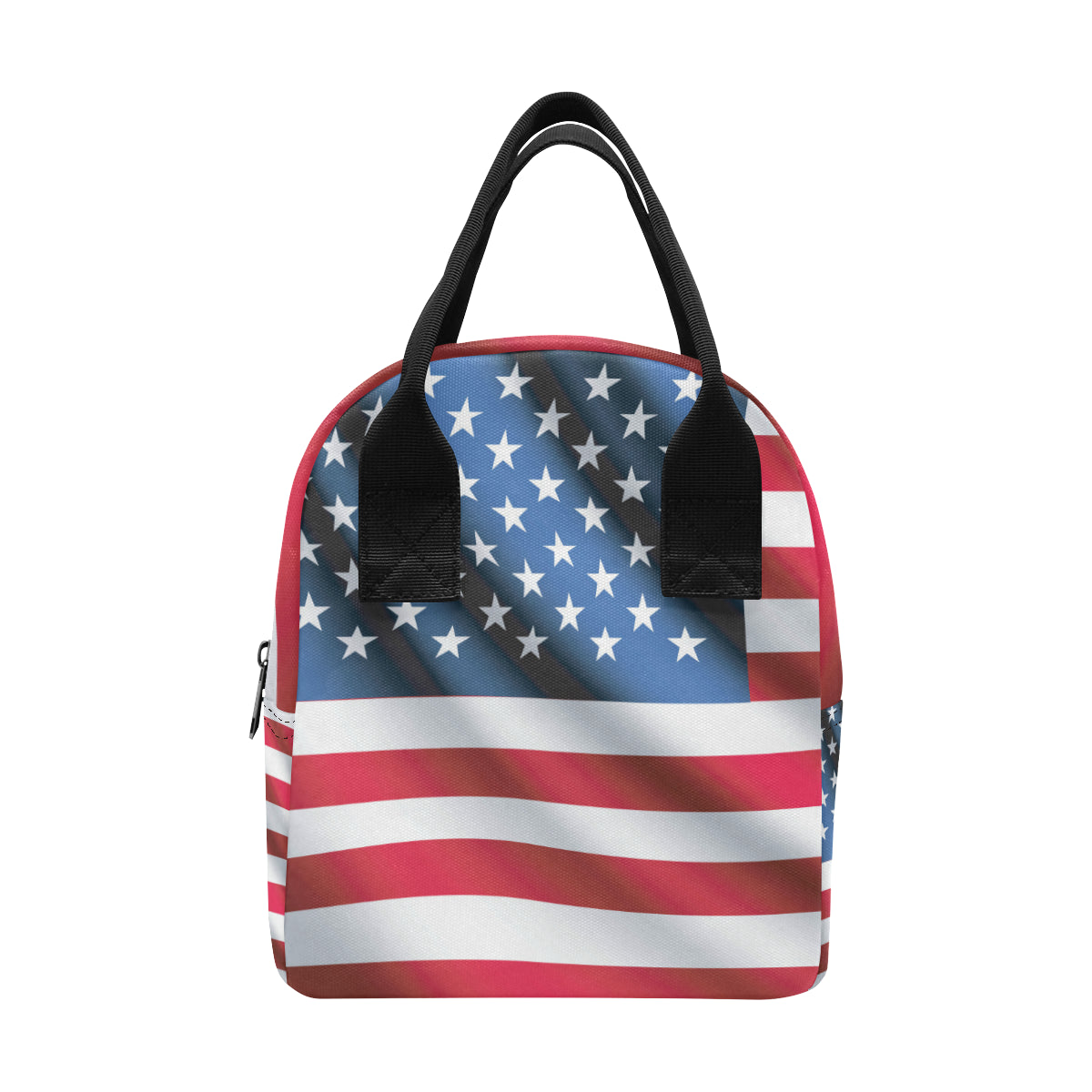 American flag Classic Insulated Lunch Bag