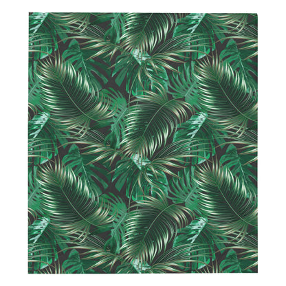 Tropical Flower Pattern Print Design TF012 Premium Quilt