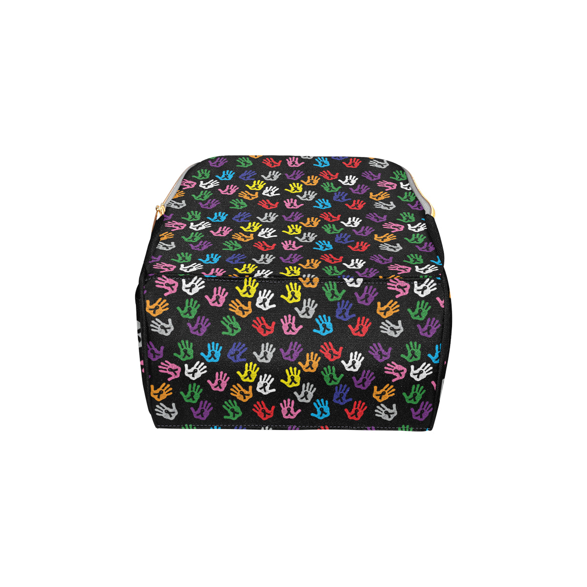 Cancer Awareness Pattern Print Design 04 Diaper Bag Backpack