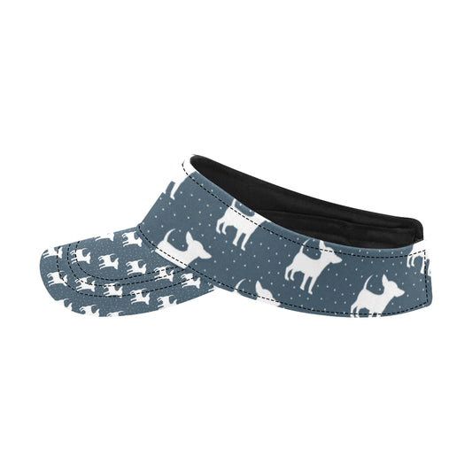 Chihuahua Pattern Print Design 03 Unisex Sun Visor