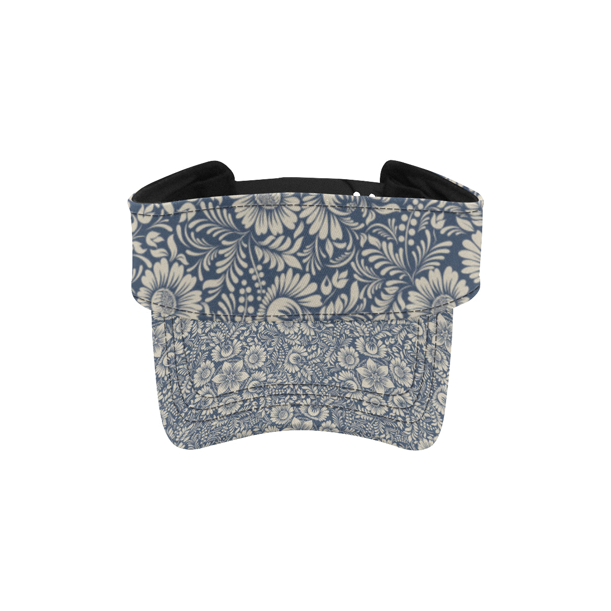 Elegant Floral Print Pattern Unisex Sun Visor